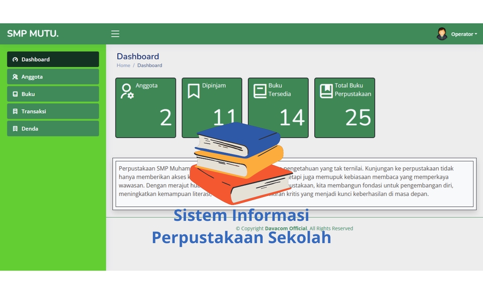 Jasa Pembuatan Website Sekolah dengan Sistem Informasi Perpustakaan yang Menarik dan Profesional