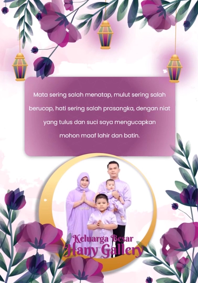 Kartu Ucapan & Video - Video Ucapan Lebaran Idul Fitri & Idul Adha - 6