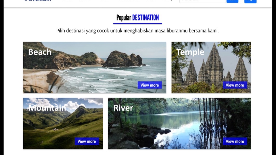 UI & UX Design - Prototype (Website & Mobile) - 1