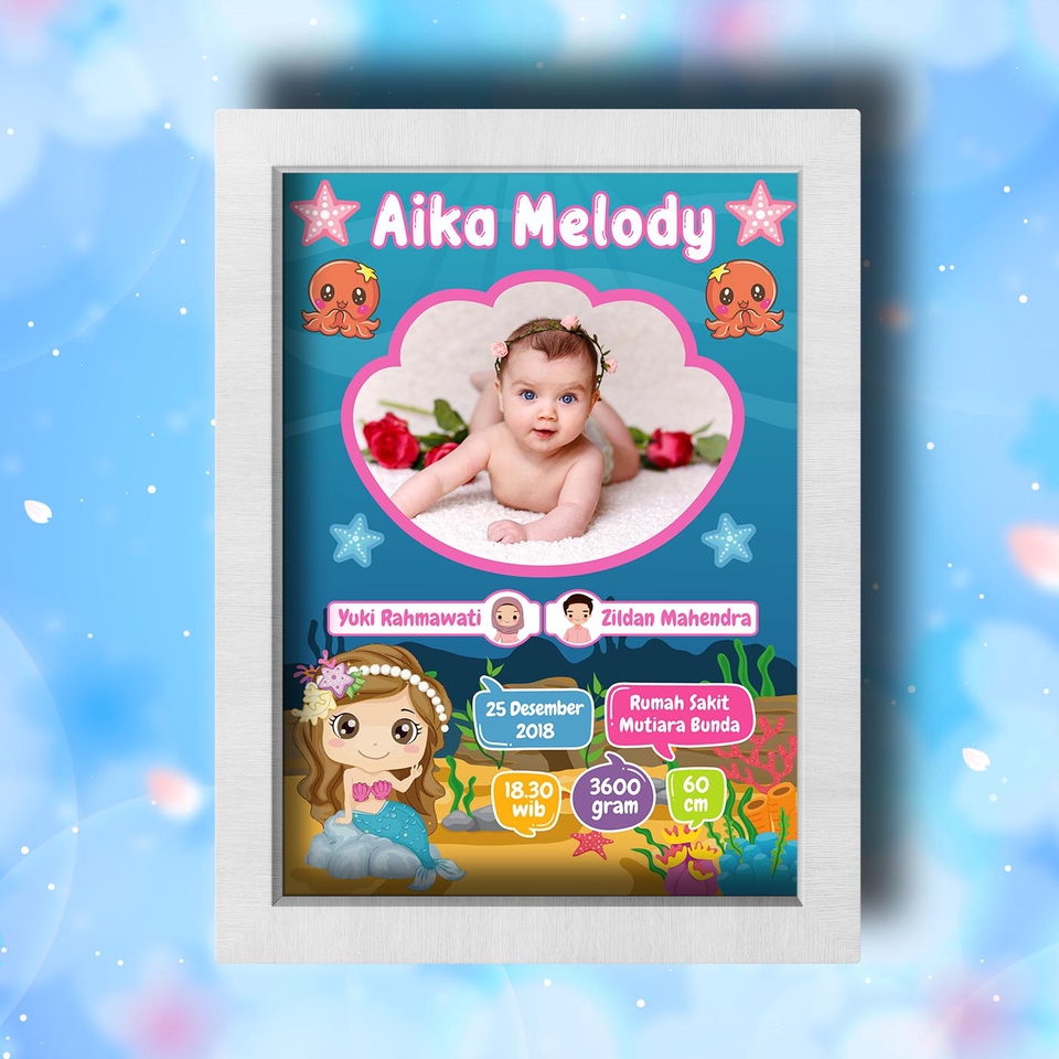 Banner Online - Jasa Desain Bio Baby Kekinian Lucu Dan Imut - 22