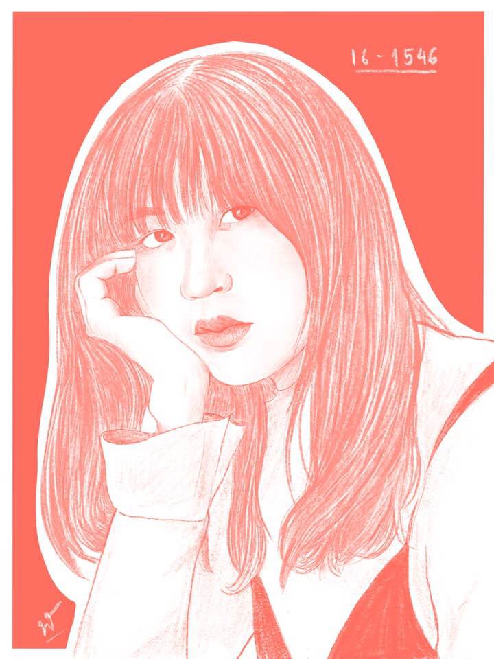 วาดภาพเหมือน Portrait - งานภาพ Portrait โดดเด่นด้านการใช้สีและดูเรียบง่ายในราคาประหยัด - 5