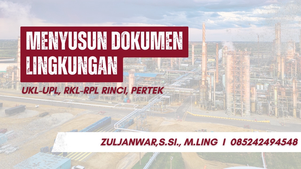 Jasa Lainnya di Konsultasi - Menyusun Dokumen Lingkungan Dengan Cepat dan Efisien