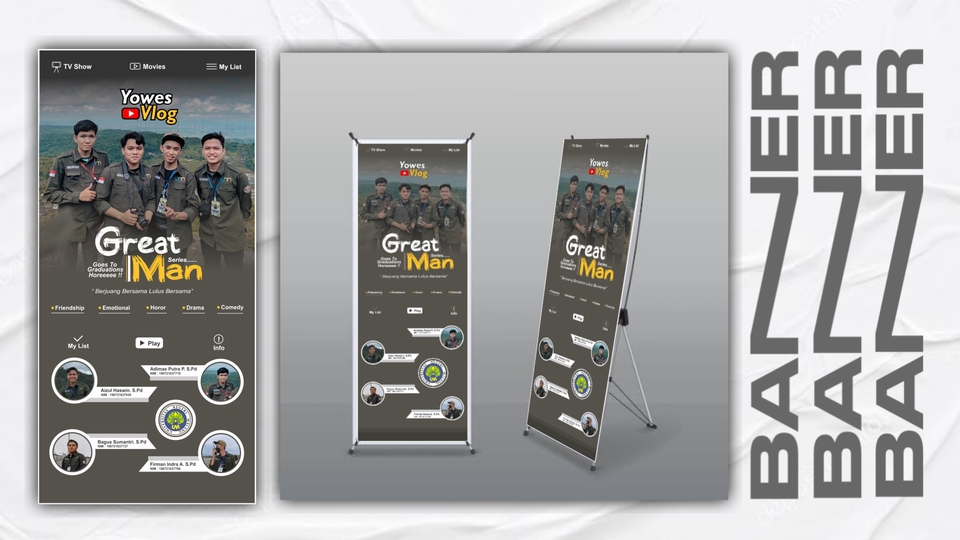 Banner Online - Desain Banner Sidang Skripsi, Produk, penelitian, kegiatan - 1