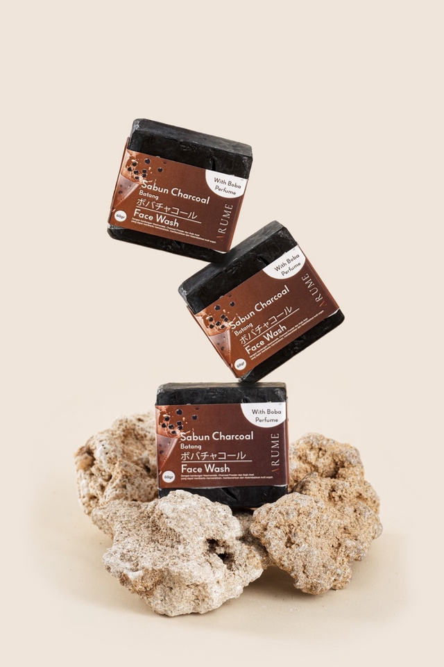 Jasa Desain Kemasan Sabun Charcoal Batang Rume - Desain Kemasan Produk - Desain Kemasan Unik - Desain Kemasan Plastik - Desain Kemasan Plastik Unik
