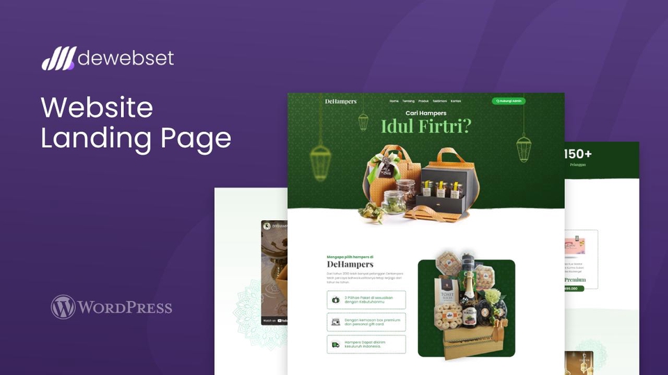 Web Development - Website Wordpress Landing Page, Company Profile dan Toko Online  - 2