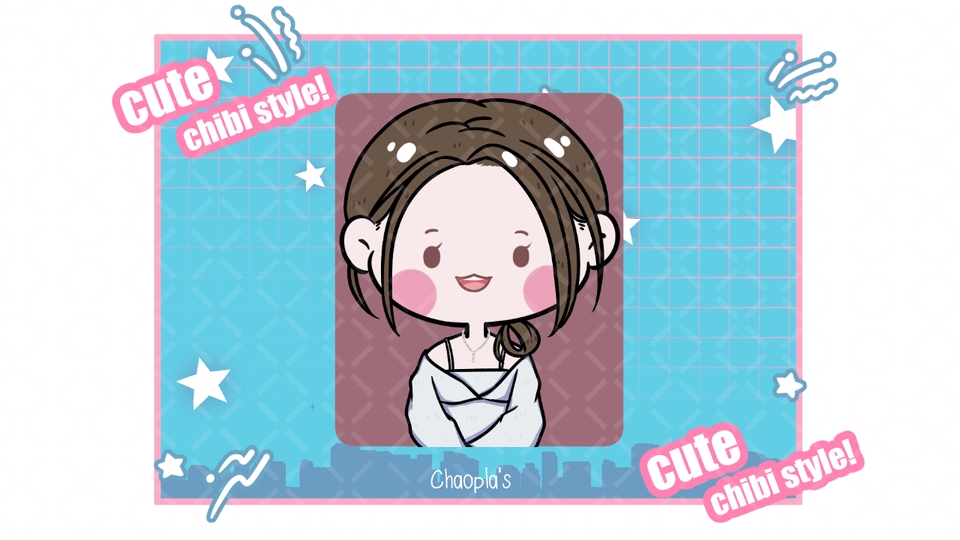 วาดแฟนอาร์ต - รับวาด ตัวการ์ตูนน่ารักๆ Fanart/Original Character/Game/Chibi/SD - 5