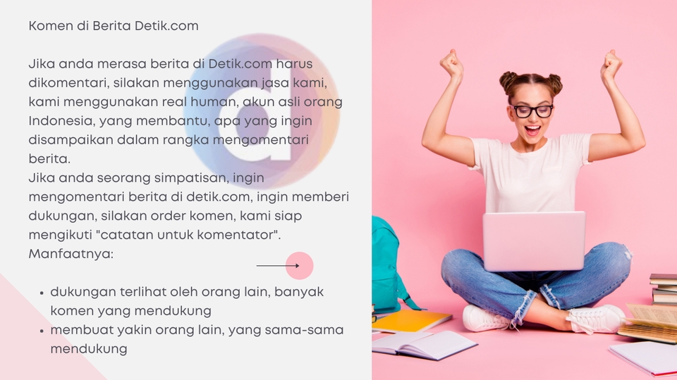 Jasa Komentar Positif Instagram, Youtube, Tiktok, Facebook - Cepat Murah