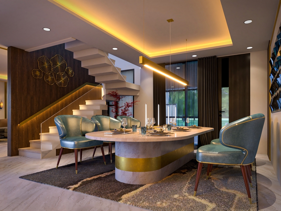 3D & Perspektif - Desain Interior Rumah Tinggal, Apartment, dan Perkantoran - 9