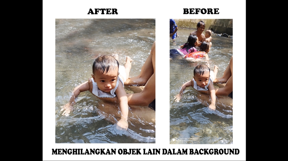 Edit Gambar & Photoshop - MEMPERBAIKI FOTO YANG RUSAK, MEMINDAHKAN/ MENGGABUNGKAN/ MENGHILANGKAN OBJEK - 1