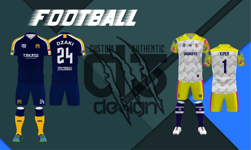 Desain Kaos & Motif - DESAIN JERSEY PRINTING DAN SABLON KAOS DTF/PLASTISOL PECAH WARNA - 6