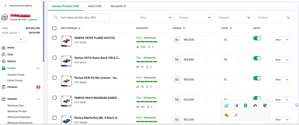 Jasa Upload Produk Tokopedia, Shopee, Bukalapak dan Lazada. Update produk toko online Anda dengan mudah. Jasa upload produk marketplace. Jasa scrape data produk dari marketplace.