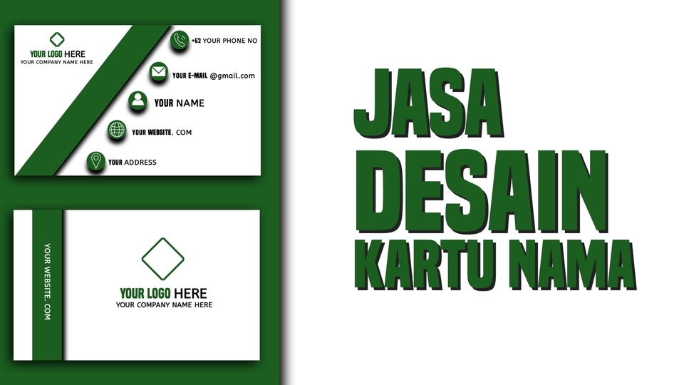 Digital Printing - JASA DESAIN KARTU NAMA UNTUK KEBUTUHAN BISNIS DAN PRIBADIMU - 1