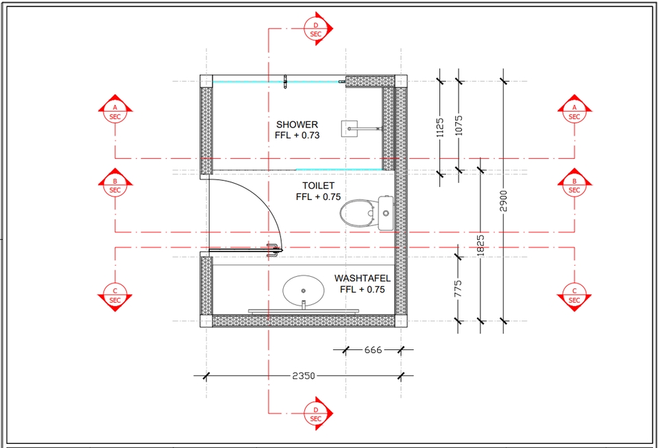 CAD Drawing - Jasa Gambar Perencanaan, Gambar Kerja DED, Asbuilt, 3D Modeling & Rendering (5 hari selesai) - 3