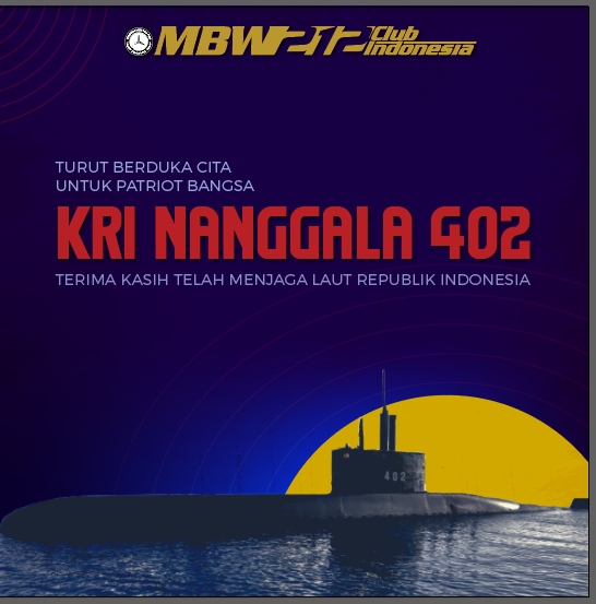 Jasa Desain Kartu Ucapan Selamat Ulang Tahun untuk KRI Nanggala 402 - Jasa Pembuatan Kartu Ucapan - Kartu Ucapan Ulang Tahun - Desain Kartu Ucapan Ulang Tahun