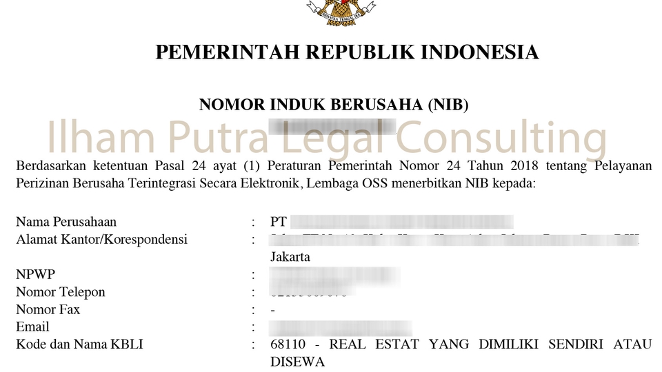 Mulai Bisnis/Start-up - Pendirian Badan Usaha / Hukum (PT/PT Perorangan/CV) - 2