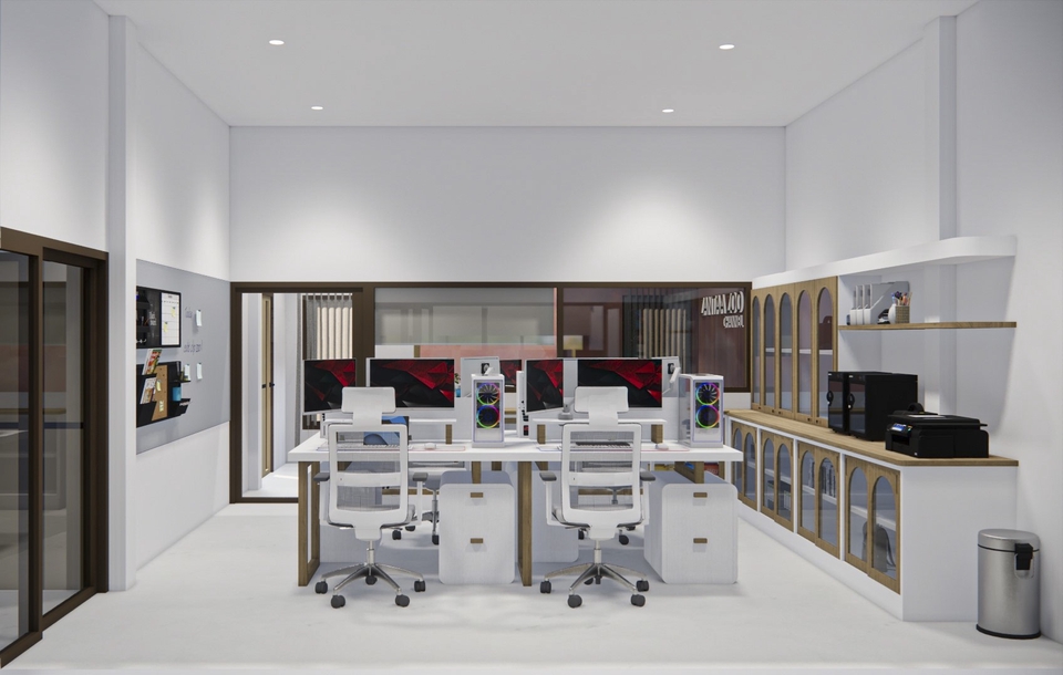 ออกแบบตกแต่งภายในและภายนอก - ออกแบบตกแต่งภายใน 3D Perspective - 6