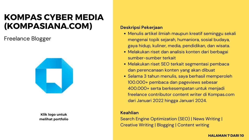 Penulisan Konten - Jasa Penulisan Artikel SEO dan Copywriting untuk Korporasi, Media, dan UMKM  - 6