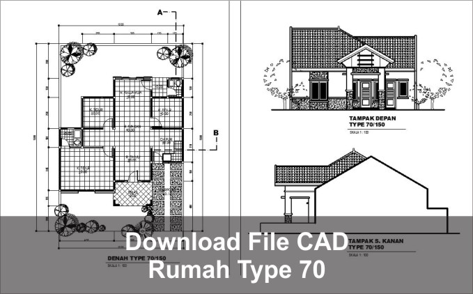 CAD Drawing - JASA GAMBAR UNTUK BANGUNAN RUMAH DAN RUKO 2 LANTAI - 3