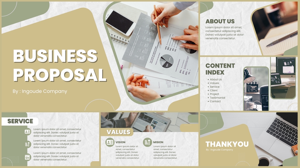 Presentation - รับออกแบบ Presentation สไลด์ Power Point - 5