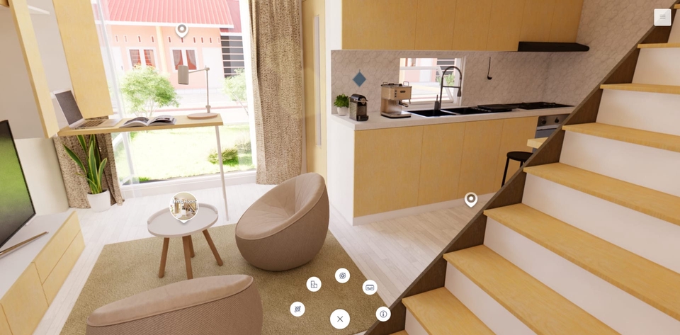 3D & Animasi - Virtual Tour, Virtual Expo, VR, Panorama, untuk Presentasi Bangunan, Kawasan, Expo dan Edukasi - 6