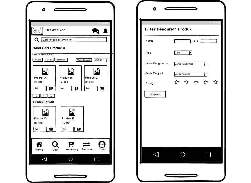 Jasa Lainnya - JASA PEMBUATAN WIREFRAME/MOCKUP APLIKASI / WEB SEDERHANA - 11