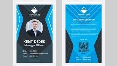 Desain ID CARD Custom, Bisa Ganti Nama Hingga 1000 Karyawan