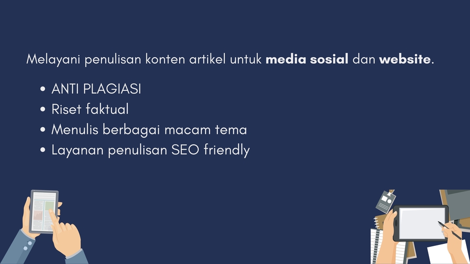 Penulisan Konten - Penulisan Konten Artikel untuk Media Sosial dan Web - 3