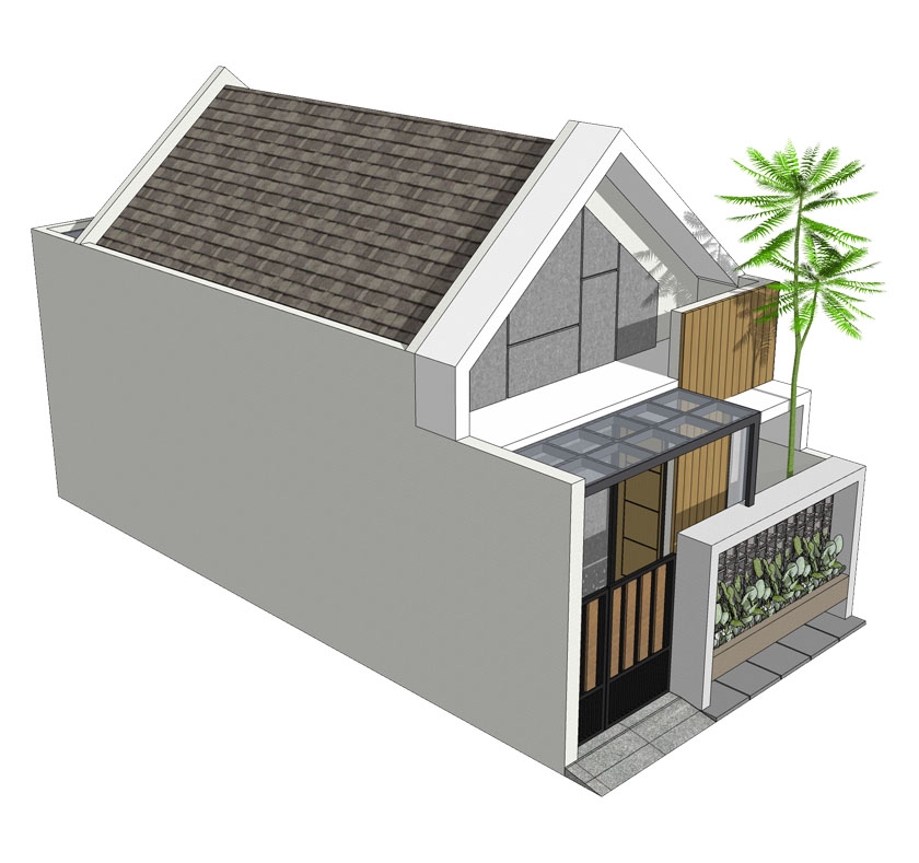 3D & Perspektif - Desain Arsitektur + Denah 3D + 3D modeling (exterior dan interior) - 6