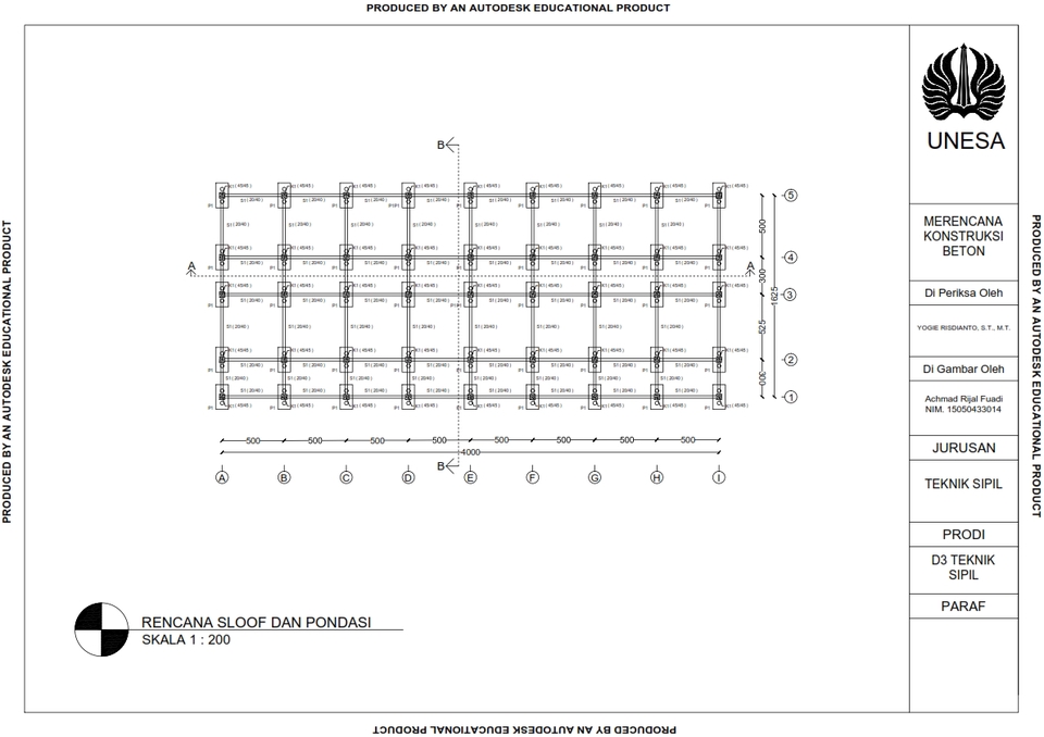 CAD Drawing - Gambar Kerja Proyek Bangunan - 3