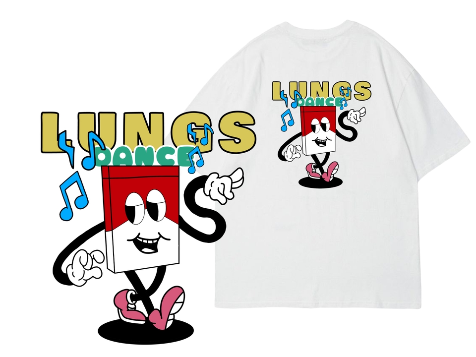 Desain Kaos & Motif - Desain kaos streetwear mengagumkan kartun karakter - 5