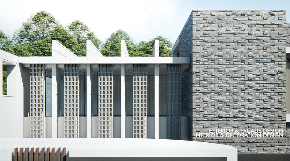 ออกแบบตกแต่งภายในและภายนอก - รับออกแบบงานภายนอก และงานภายใน (Exterior Facade Design & Interior Decoration Design) - 26