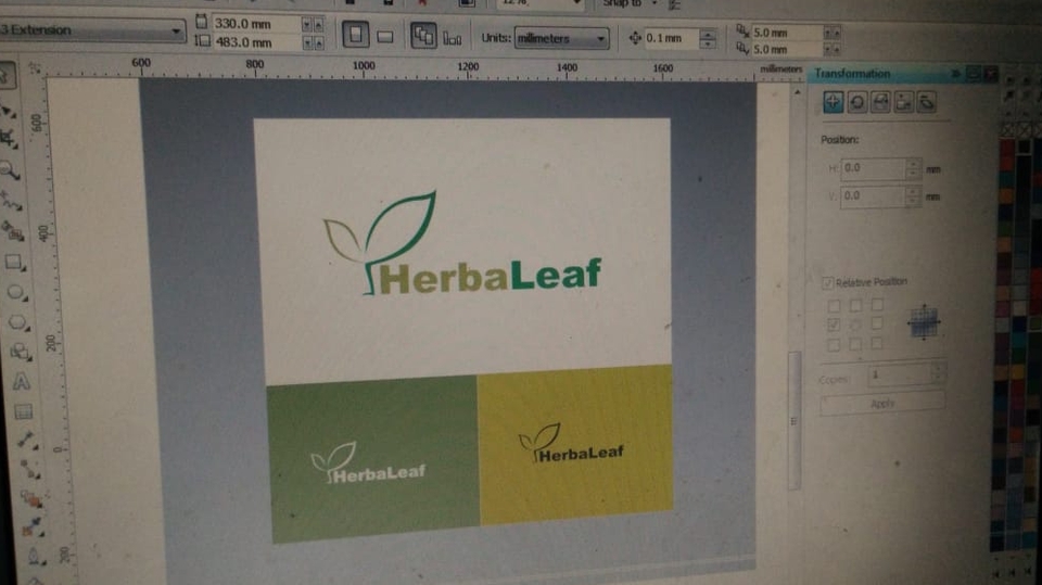 Logo - Desain dan Tracing Logo Cepat Jadi - 1