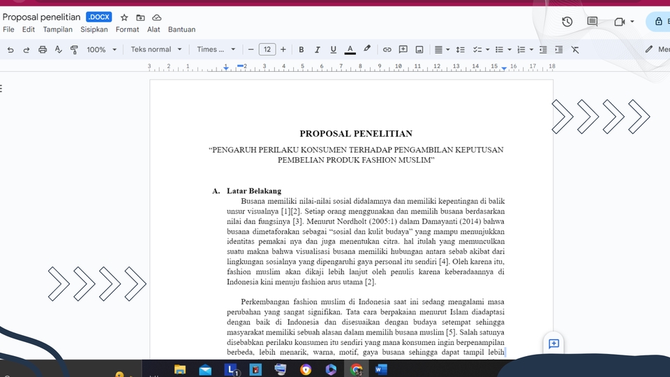 Jasa Lainnya - Jasa Edit dan Pembuatan Proposal Penelitian, Makalah, essay, Artikel   - 5