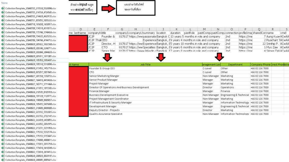 Desktop Application - บริการรับเขียนโปรแกรมคีย์ข้อมูล Excel ที่เป็น Pattern อัตโนมัติ - คลิกเดียวได้ผลลัพธ์ทันที - 1