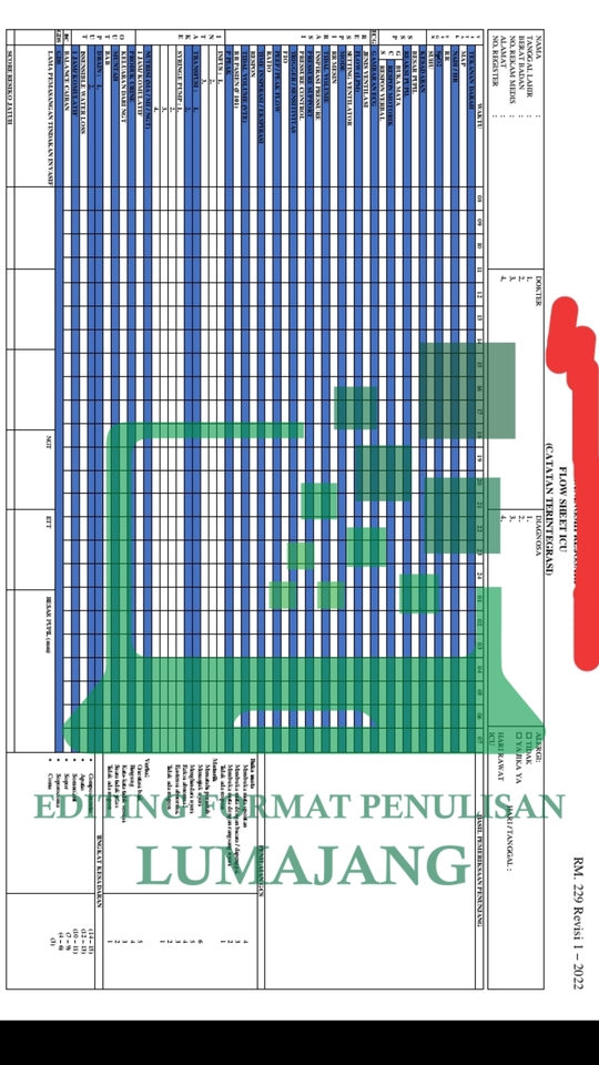 Pengetikan Umum - Editing Format Penulisan - Lumajang - 12