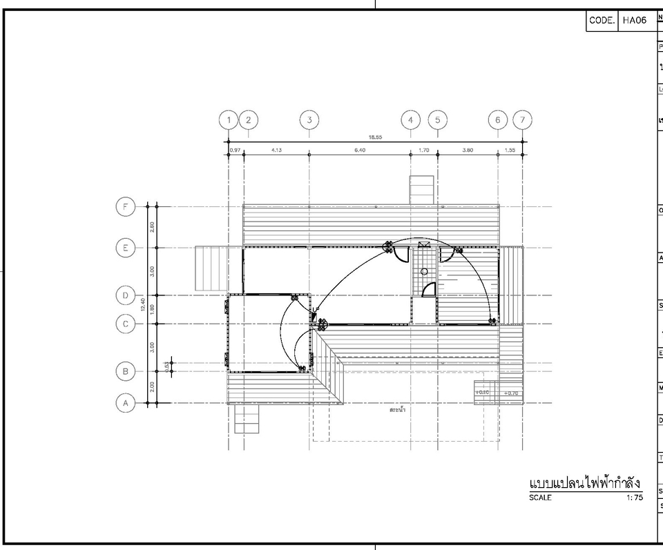 เขียนแบบวิศวกรรมและออกแบบโครงสร้าง - เขียนแบบบ้านพักอาศัย อาคารพาณิชย์  2D & 3D - 16