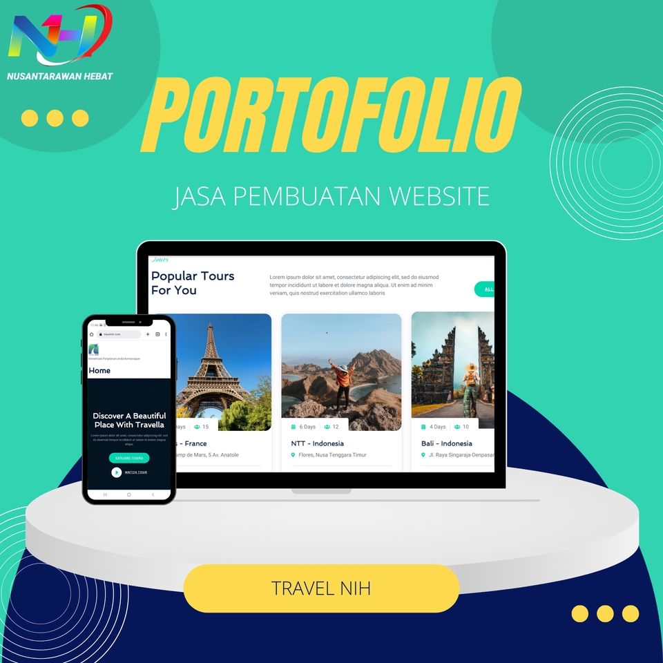 Web Development - JASA PEMBUATAN WEBSITE WORDPRESS MURAH & CEPAT 2 HARI JADI - NUSANTARAWAN HEBAT - 9