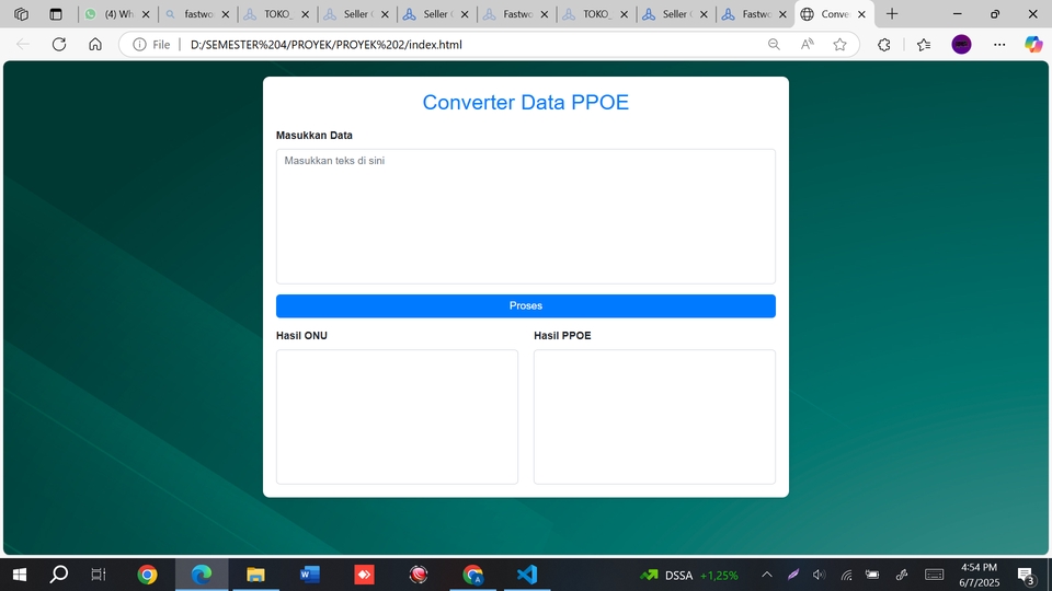 Jasa Lainnya - Spesialis Pembuatan Tools Otomatisasi & Konversi Data | Ahli Parsing Script & Output Excel - 3