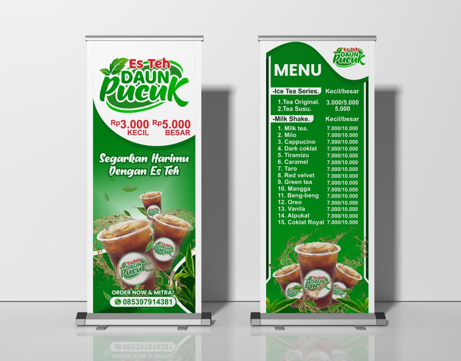 Digital Printing - Desain Flayer, Spanduk, X Banner, Roll Banner, Billboard, Backdrop - 2