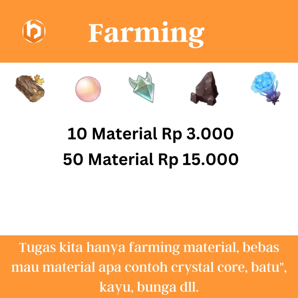 Gaming - Joki Genshin Impact Farming, Level Up, Oculus - 3