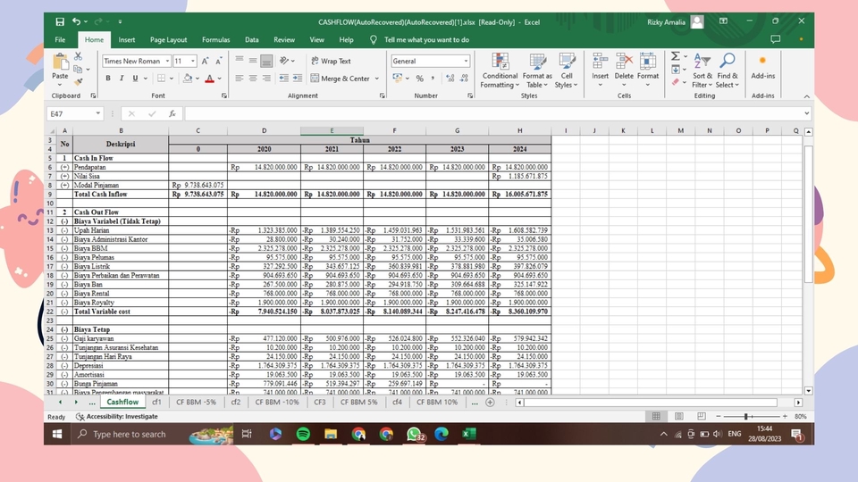 Entri Data - Entry Data Service: Pengetikan, Format Dokumen, Sortir Data, Data Formula, dll - 2