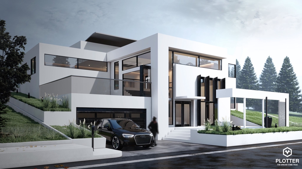 3D Perspective - 3D perspective Architectural & Interior  - 5