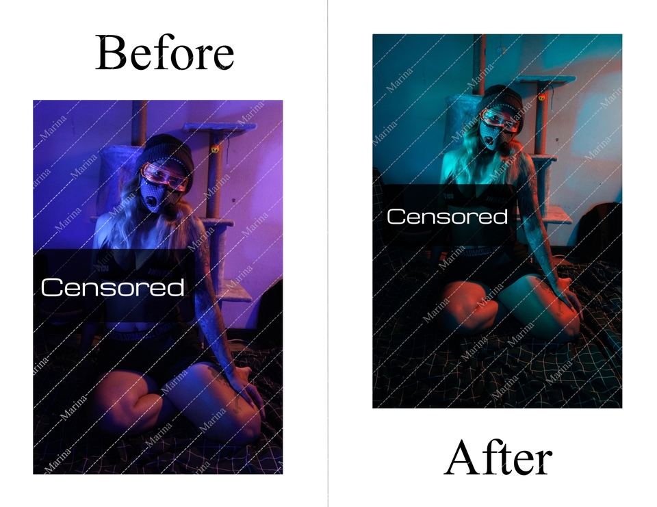 ไดคัท & Photoshop - รีทัชผิว / แต่งแสง - 7