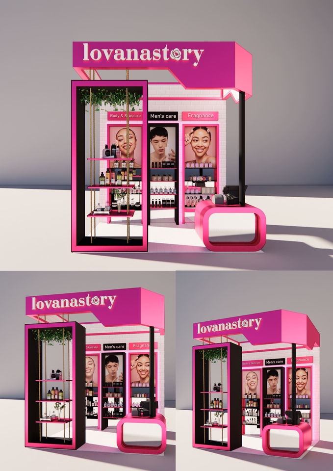 3D & Perspektif - Desain Eksterior/interior Rumah, Kantor, Cafe, Booth, dll. - 8