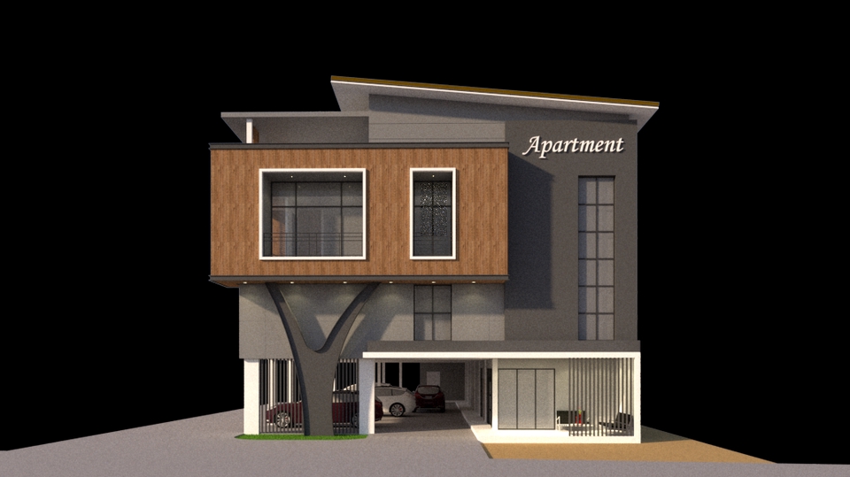 3D Perspective - 3D Perspective ภายในและภายนอก - 14