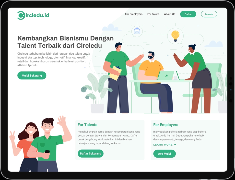 UI & UX Design - UI/UX Design Website Landing Page | Website Company Profile - 3