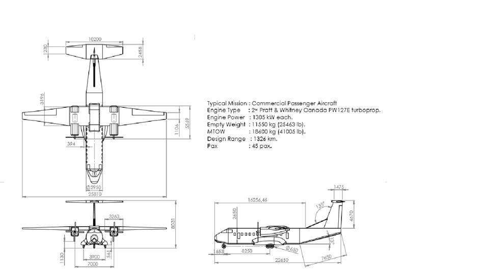 CAD Drawing - CAD 3D Drawing, Finite Element Method (FEM), Computational Fluid Dynamics (CFD), UAV - 11