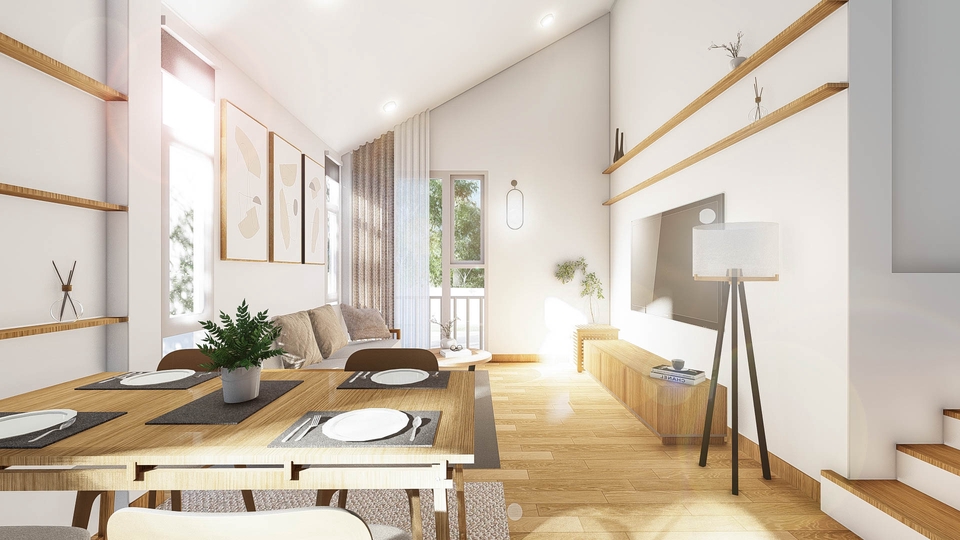 3D Perspective - "Render ONLY" 3d Perspective : Exterior/Interior  - 7