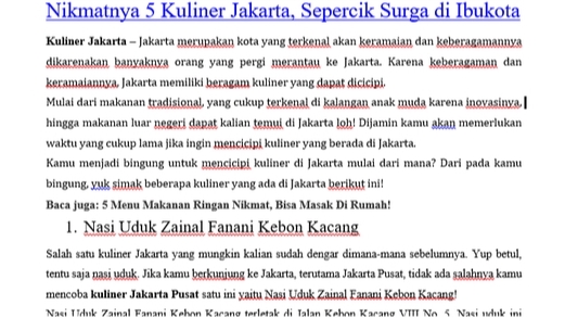 Penulisan Konten - SEO Content Writer - 2