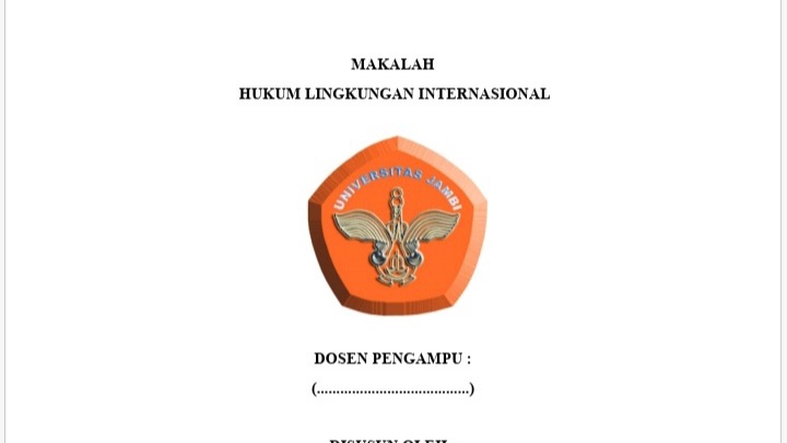 Pengetikan Umum - Penulisan Makalah - 1